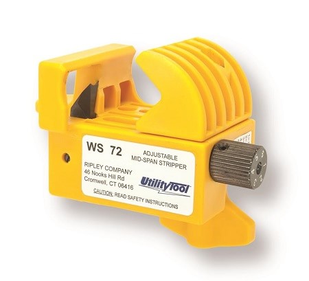Ripley Utility Tool WS 72 - Adjustable Mid Span Cable Stripping Tool